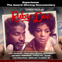 Promotional Cover of Life's Essentials With Ruby Dee